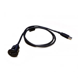 PAC 3' USB Dash-Mount Cable. USB type A Male to Female