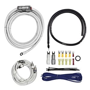 T-Spec v10 4 AWG Amplifier Kit - 2100 W with RCA Cable