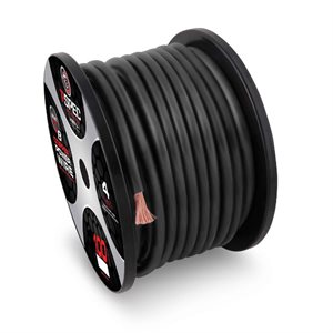T-Spec v8GT Series 4 ga OFC Power Wire 100' Spool (black)