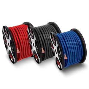 T-Spec v8GT Series 8 ga OFC Power Wire 250' Spool (red)