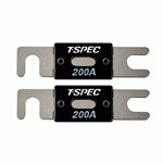 T-Spec 200 Amp ANL Fuses v8 Series Nickel Plated - 10 Pack