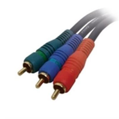 Quest 6' 3-RCA Male to 3-RCA Male Component Cable