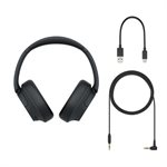 Sony Headphones  w /  Mic and Noise Canceling (Black)