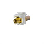 On Q Stereo Coupler Keystone Insert 3.5mm(white)