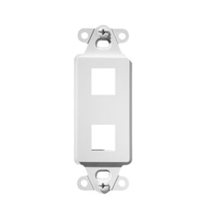 On-Q Decorator Strap 2 Port - White (10 Pack)