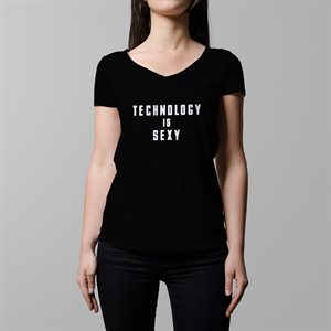 DOW Tech is Sexy, Large (FEMALE, V-Neck)