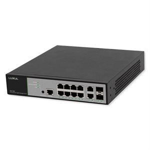 Luxul 12 Port / 8 PoE+ Managed S