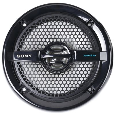 Sony Marine 6.5" Dual Cone Speakers (black, pair)