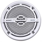 Sony Marine 6.5" Dual Cone Speakers (white, pair)