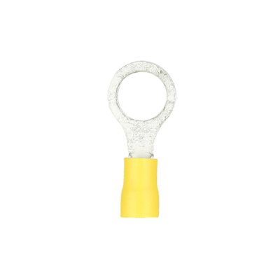 Install Bay 12-10 ga 5 / 16" Vinyl Ring Term (yellow, 100 pk)