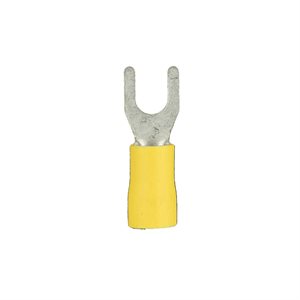 Install Bay 12-10 ga #10 Vinyl Spade Term (yellow, 100 pk)