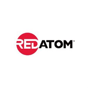 Red Atom Landscape Flood Light (Brass)