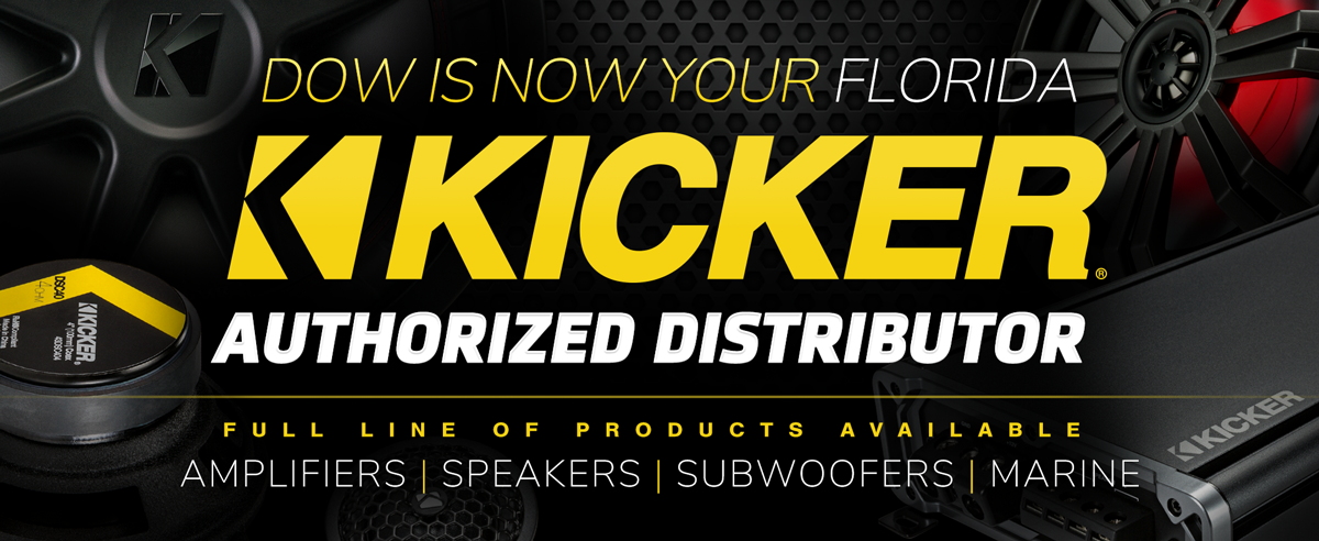 DOW is now your Florida Kicker Authorized Distributor